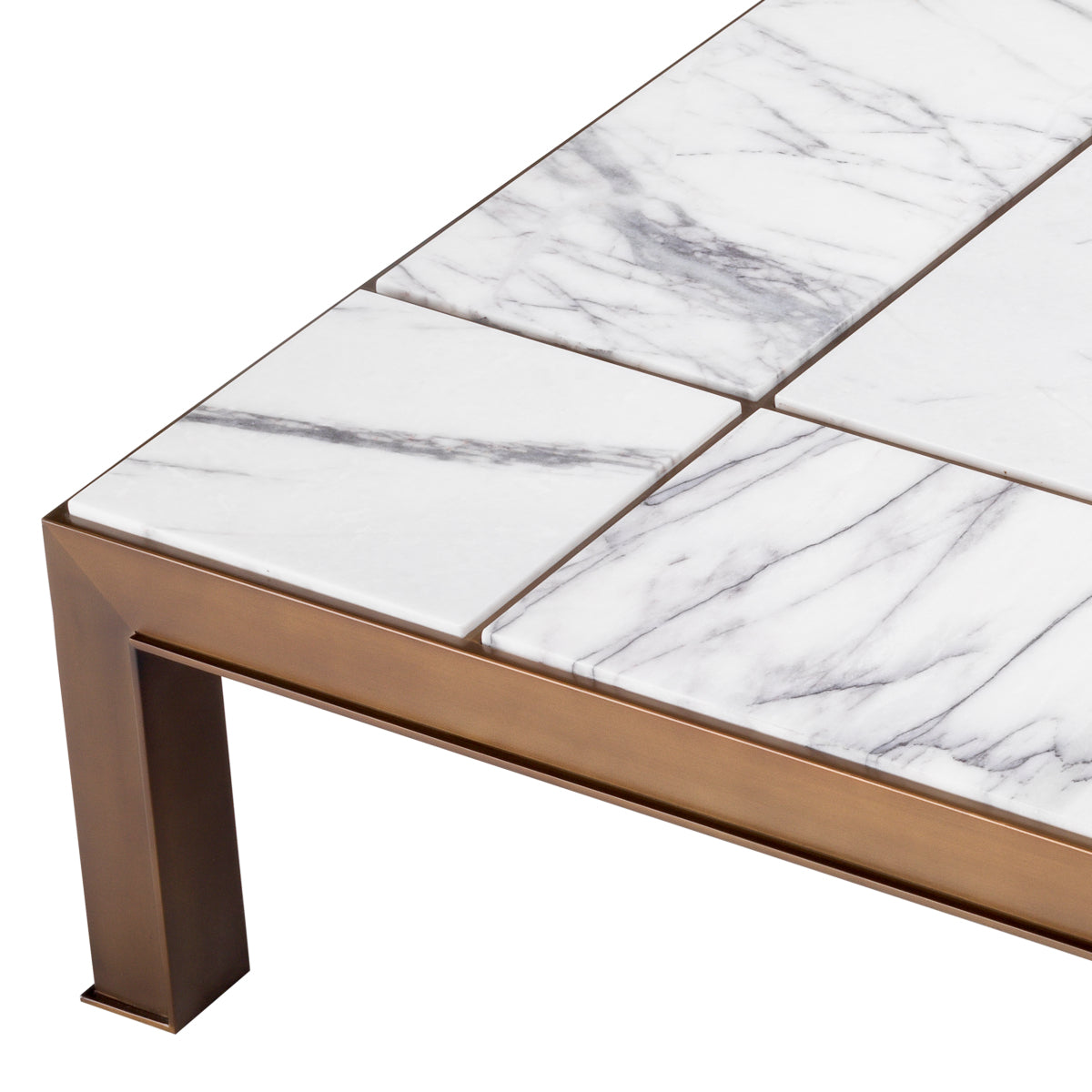 White Marble Coffee Table Tardieu | Eichholtz Miami