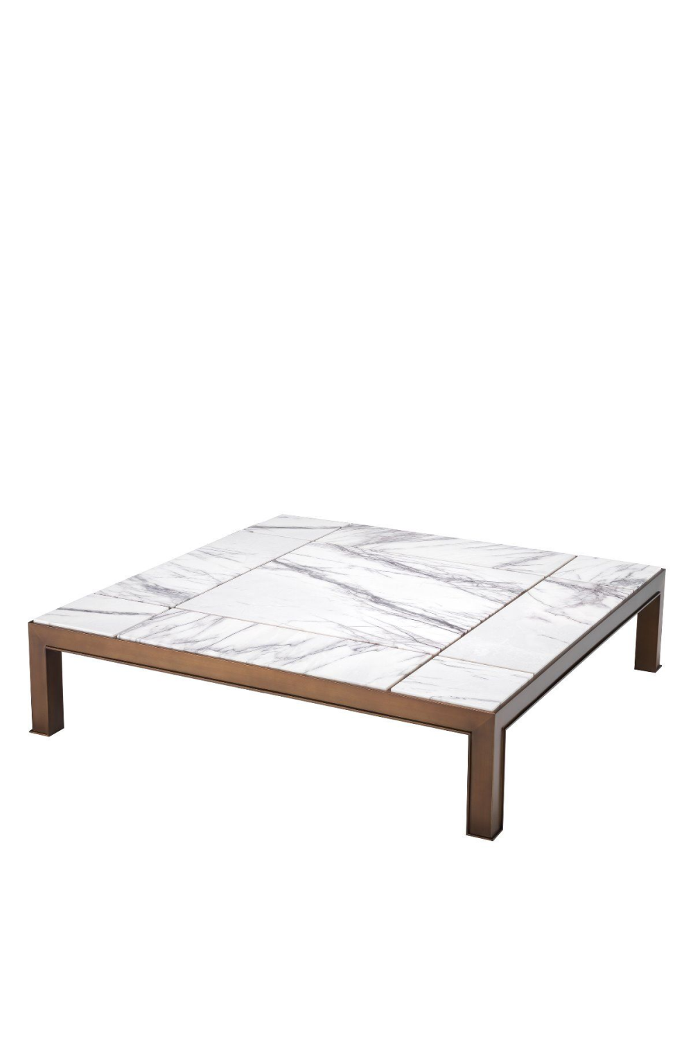 White Marble Coffee Table Tardieu | Eichholtz Miami