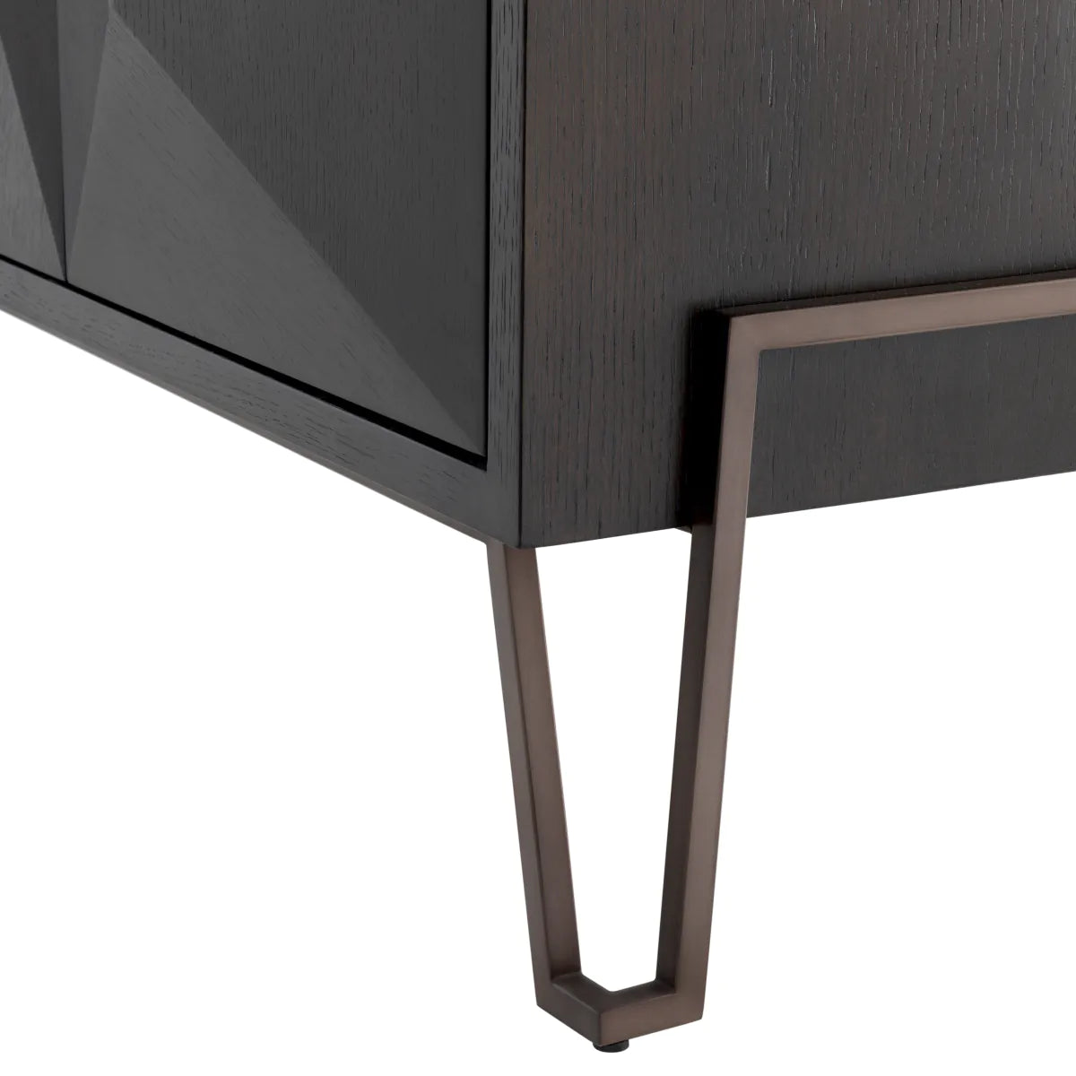Brown Oak Media Cabinet Highland | Eichholtz Miami
