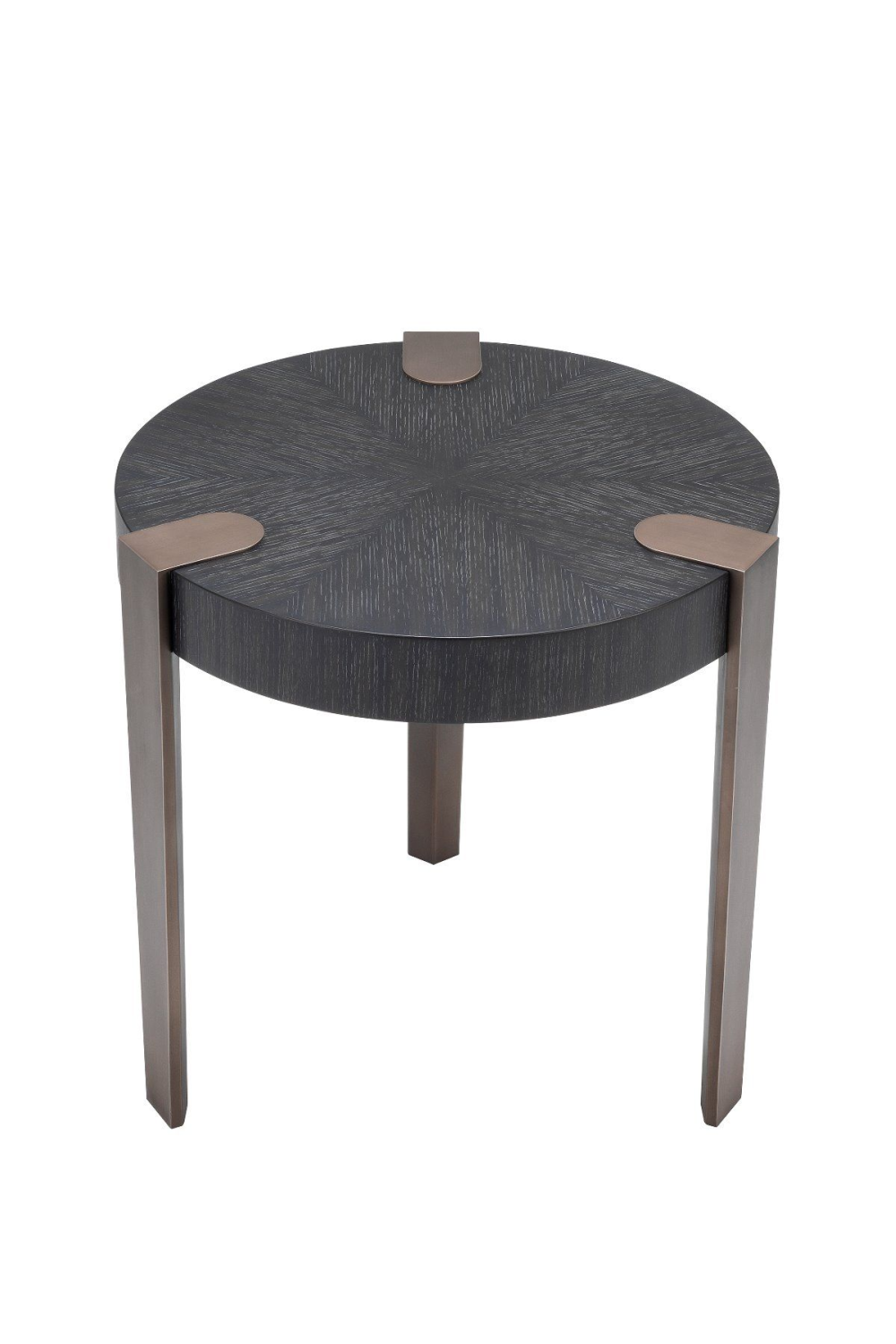 Gray Oak Side Table Oxnard | Eichholtz Miami
