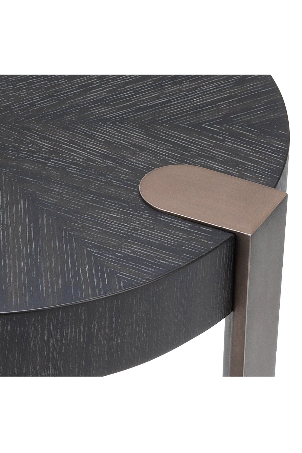 Gray Oak Side Table Oxnard | Eichholtz Miami