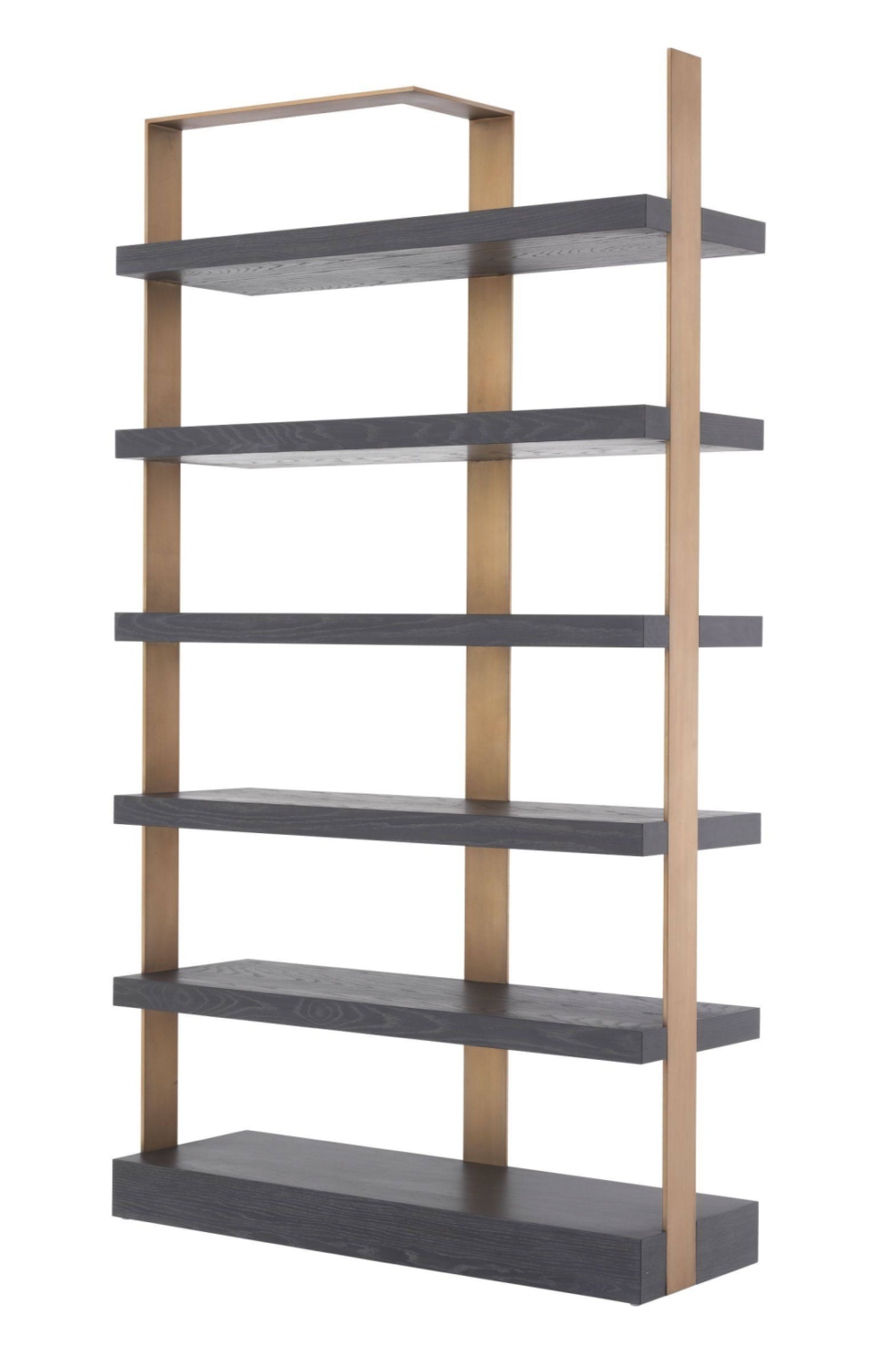 Metal Framed 6-Shelf Bookcase Geo | Eichholtz Miami