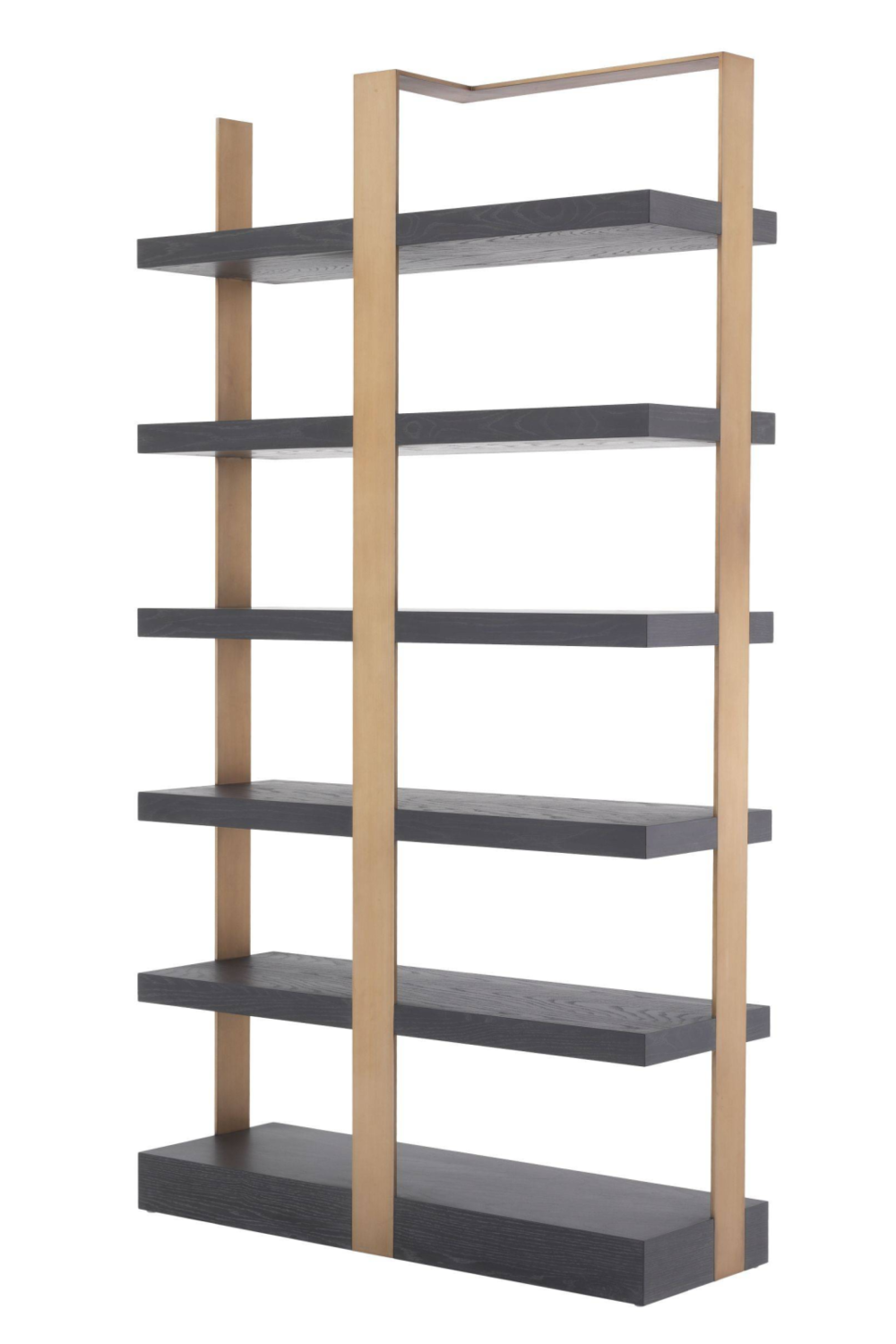 Metal Framed 6-Shelf Bookcase Geo | Eichholtz Miami