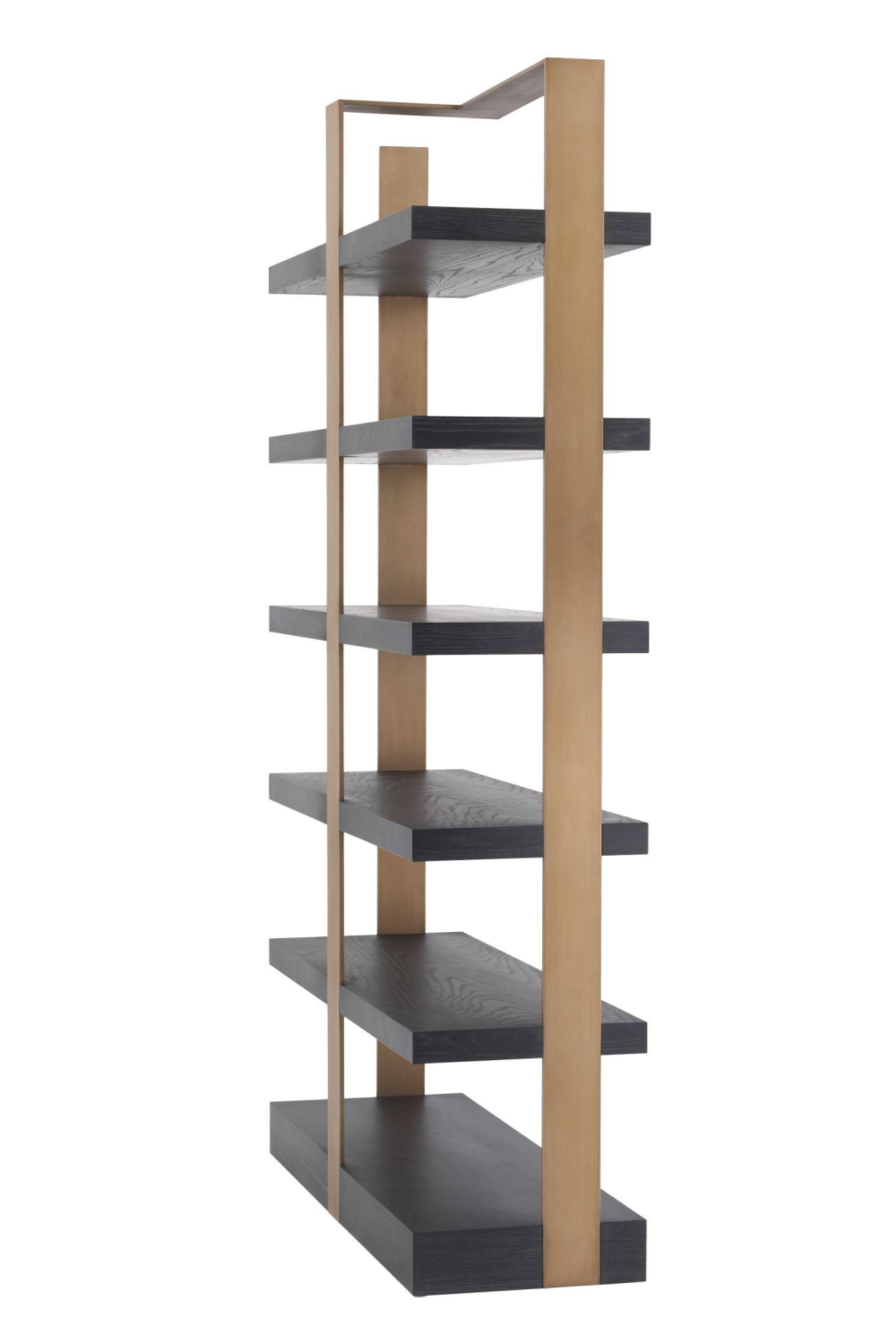 Metal Framed 6-Shelf Bookcase Geo | Eichholtz Miami
