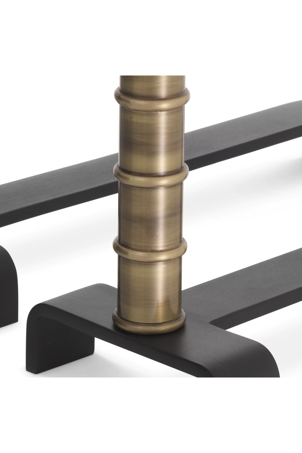 Metal Andiron Set (2) Vauxbons | Eichholtz Miami