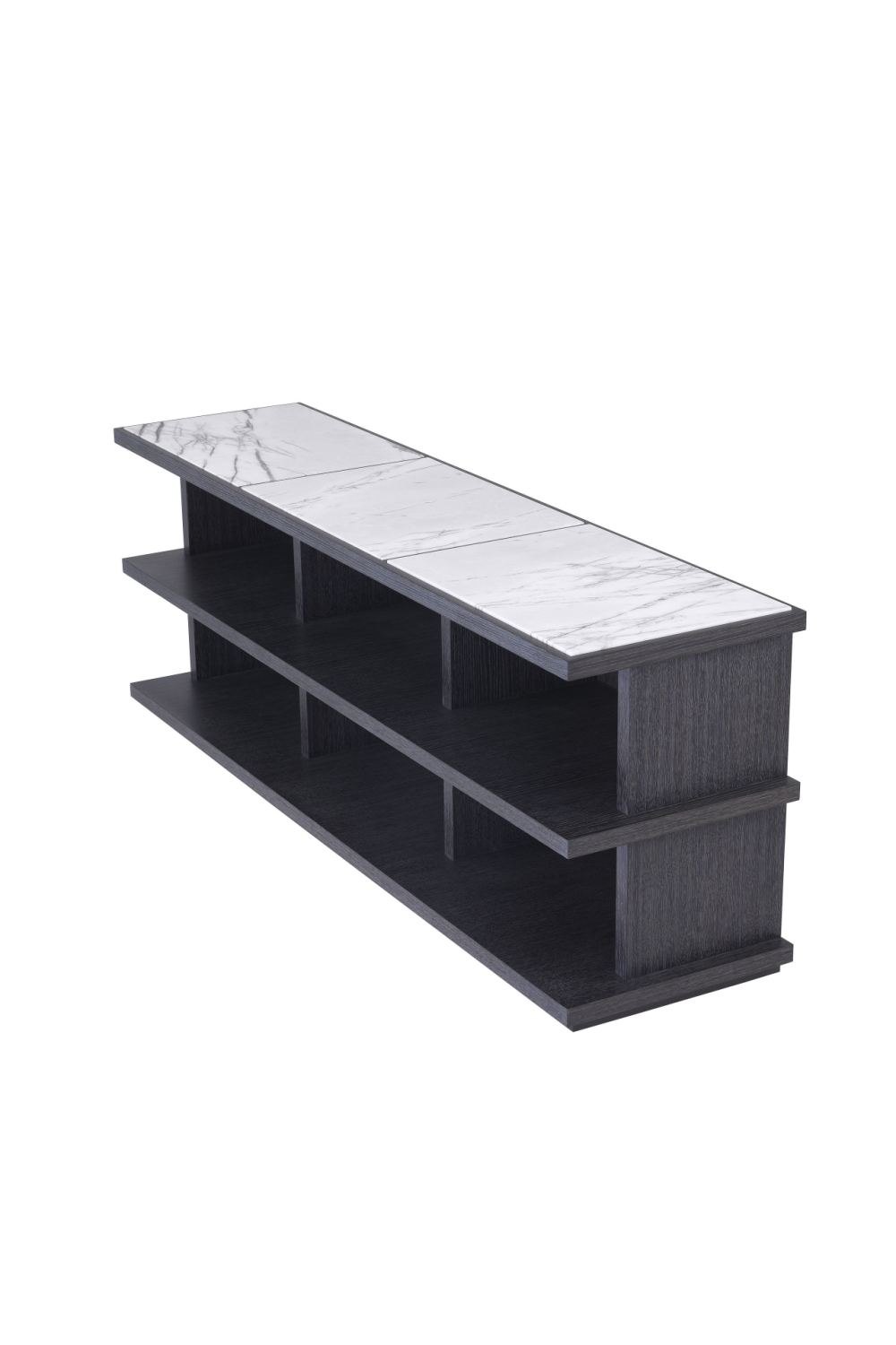 Oak Marble TV Cabinet Miguel | Eichholtz Miami