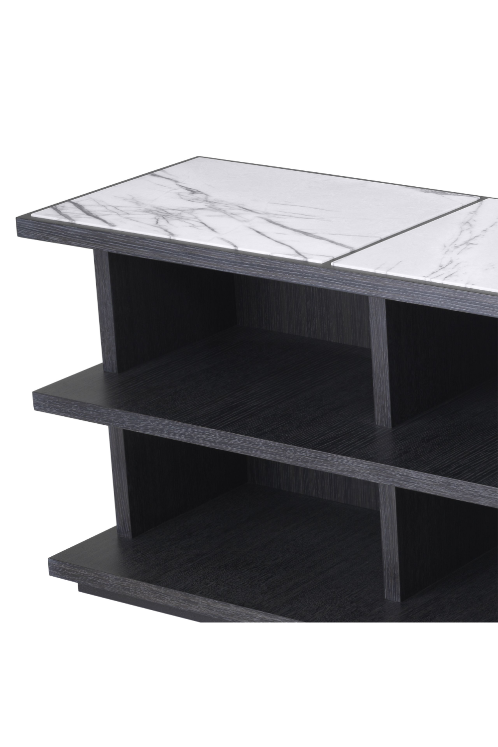 Oak Marble TV Cabinet Miguel | Eichholtz Miami