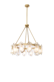 Bevelled Glass Chandelier Sublime | Eichholtz Miami