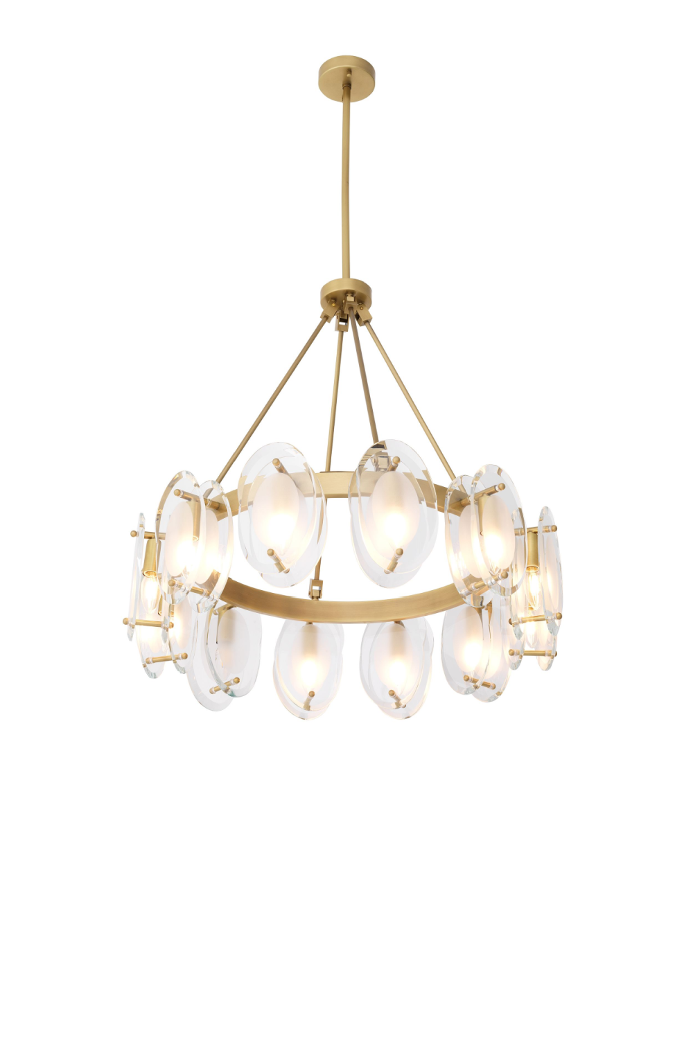 Bevelled Glass Chandelier Sublime | Eichholtz Miami