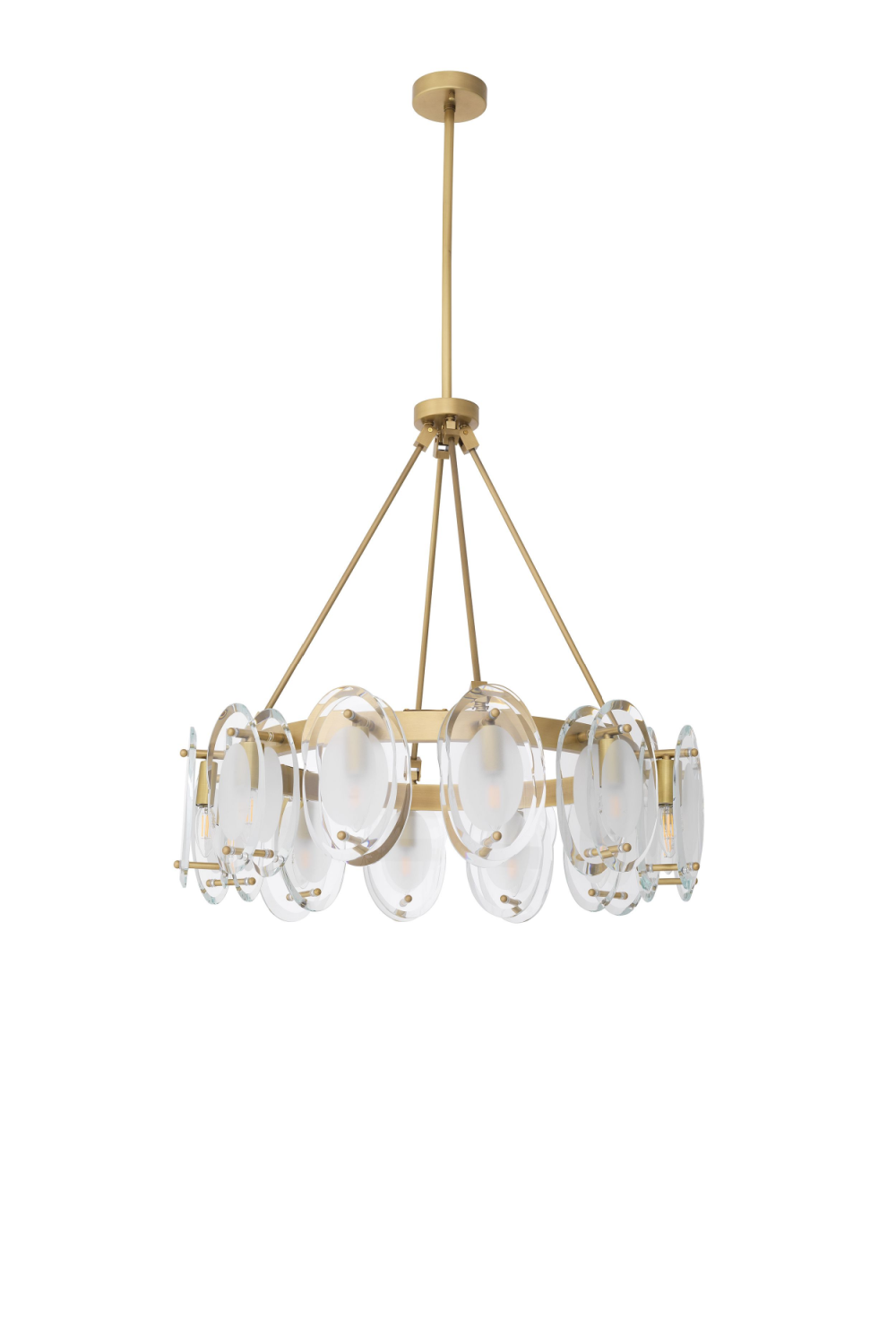 Bevelled Glass Chandelier Sublime | Eichholtz Miami