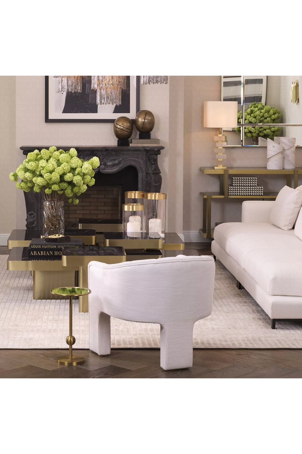 Round Side Table Narciso | Eichholtz Miami