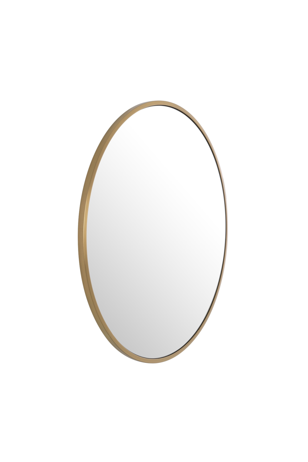 Brass Frame Round Mirror Heath | Eichholtz Miami