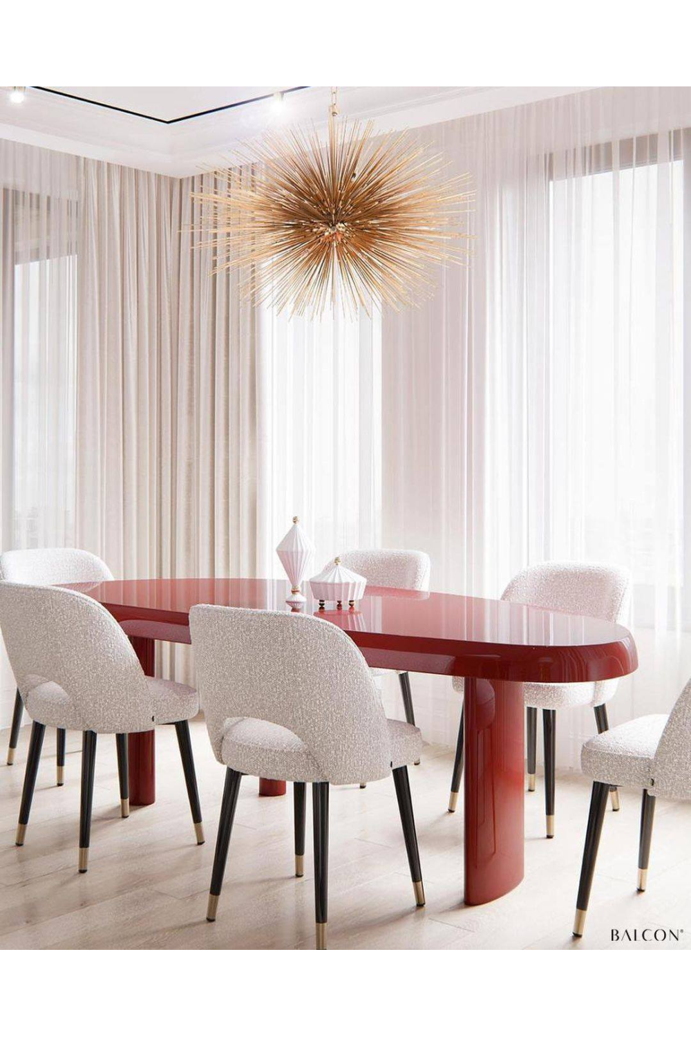 Cut-Out Dining Chair (2) Cliff | Eichholtz Miami