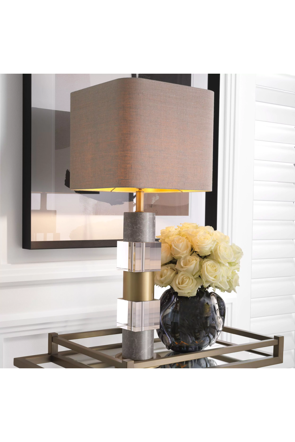 Handblown Glass Vase S Sianluca | Eichholtz Miami