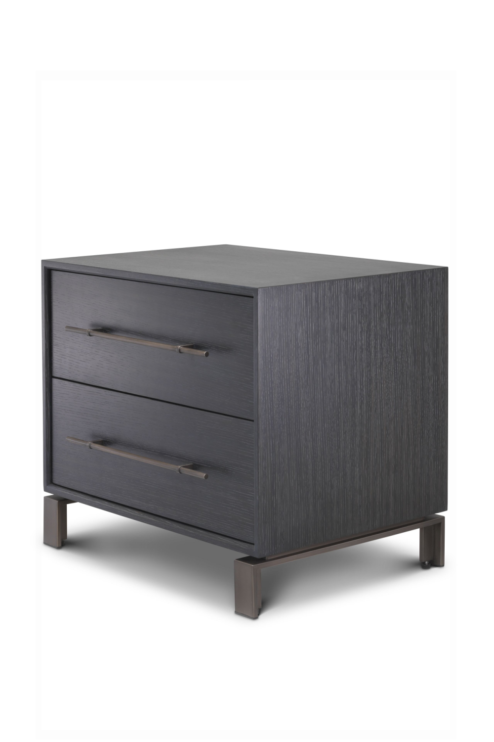 2 Drawer Oak Nightstand Canova | Eichholtz Miami