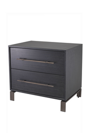 2 Drawer Oak Nightstand Canova | Eichholtz Miami