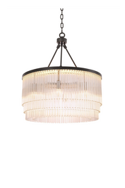 Glass Layered Chandelier S Hector | Eichholtz Miami