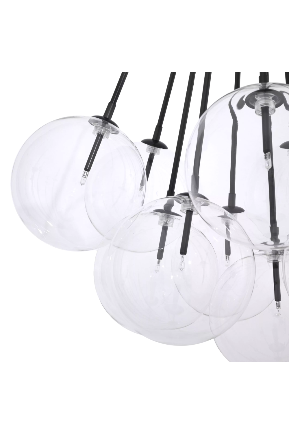 11-Light Globe Ceiling Lamp Molecule | Eichholtz Miami
