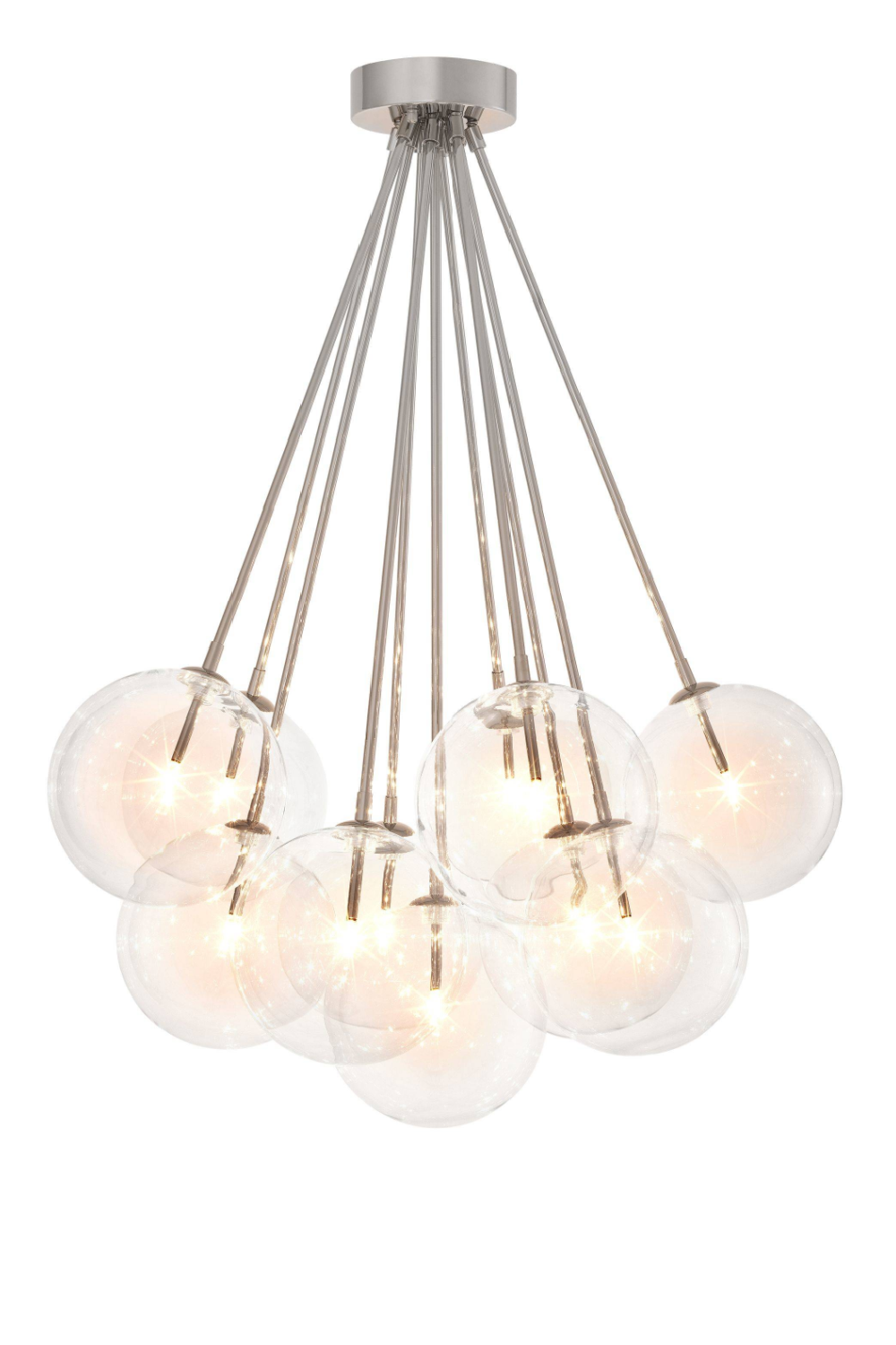 11-Light Globe Ceiling Lamp Molecule | Eichholtz Miami