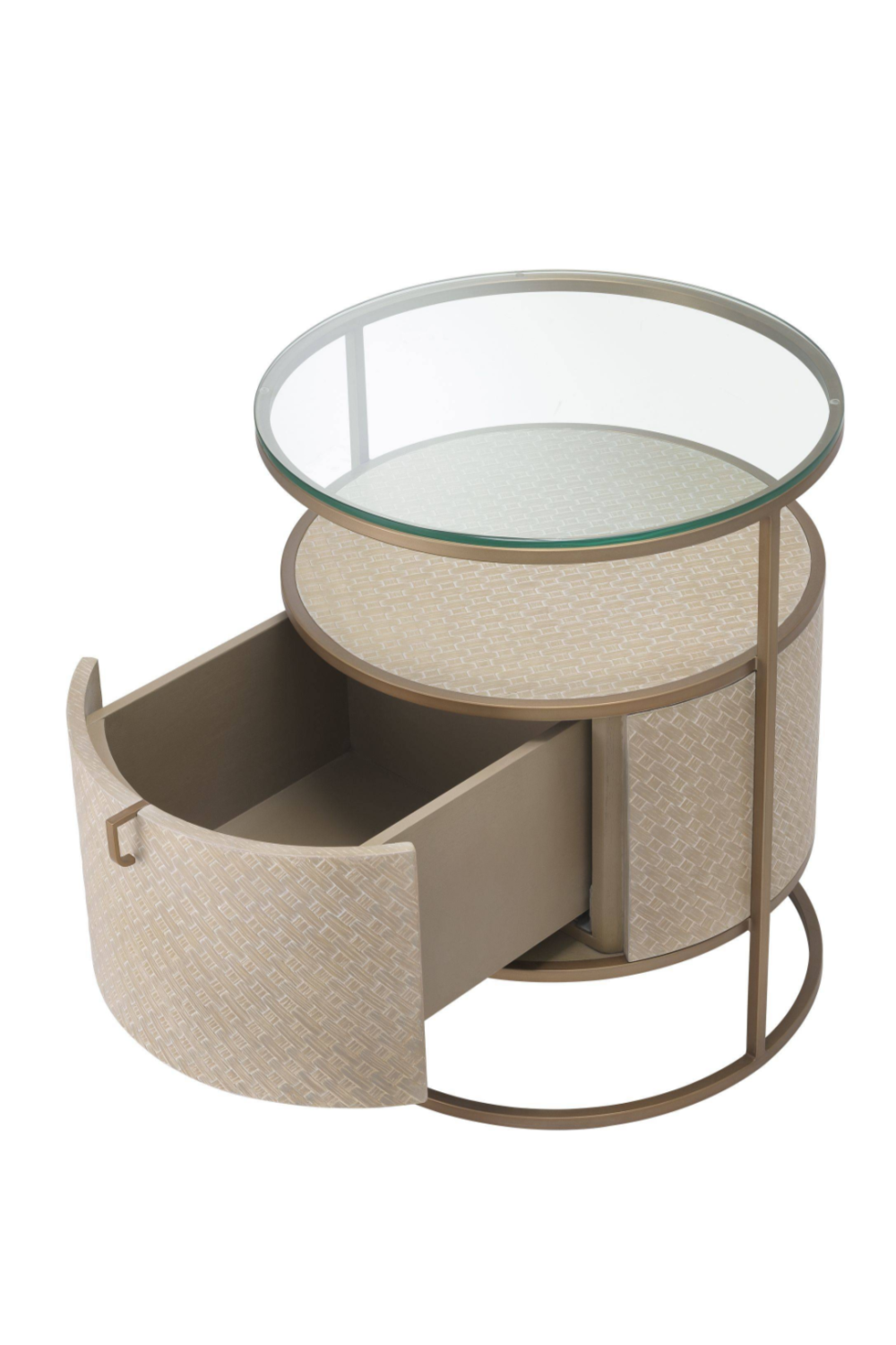 Round Nightstand Napa Valley | Eichholtz Miami