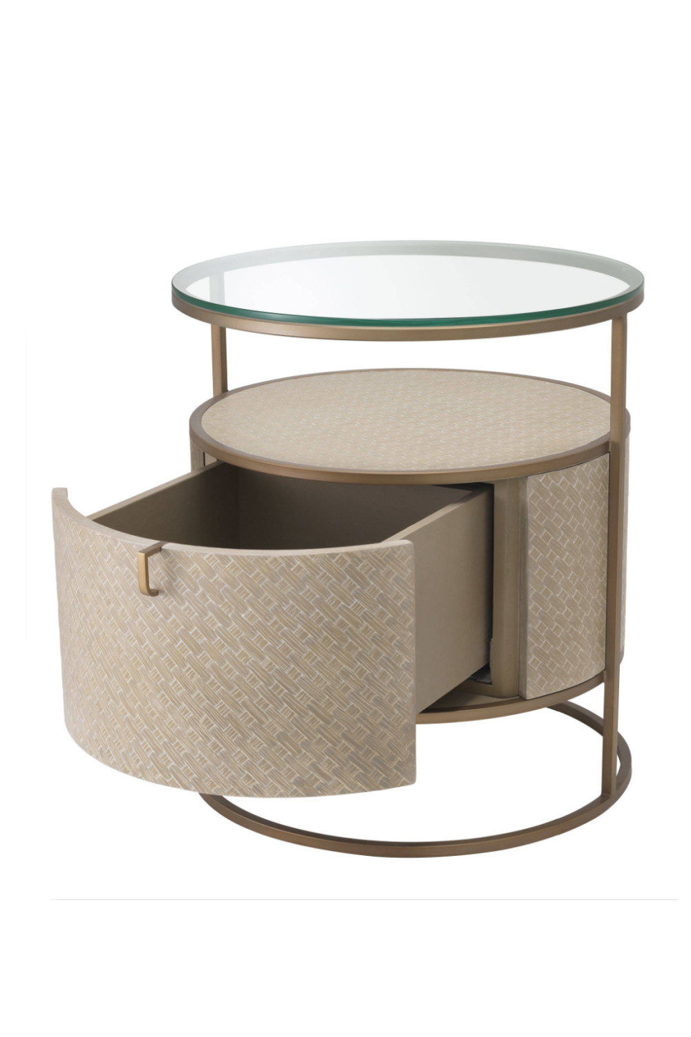 Round Nightstand Napa Valley | Eichholtz Miami