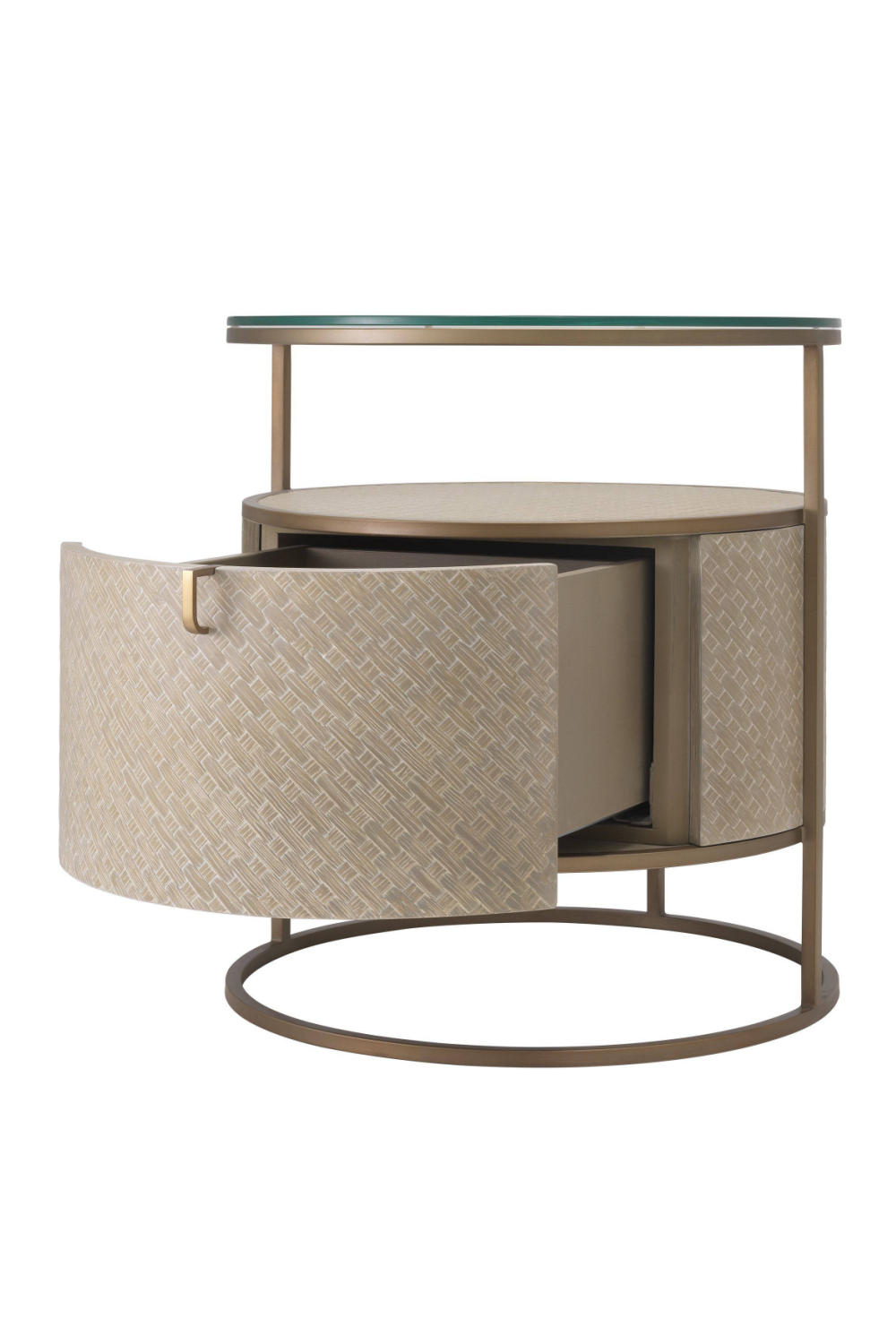 Round Nightstand Napa Valley | Eichholtz Miami