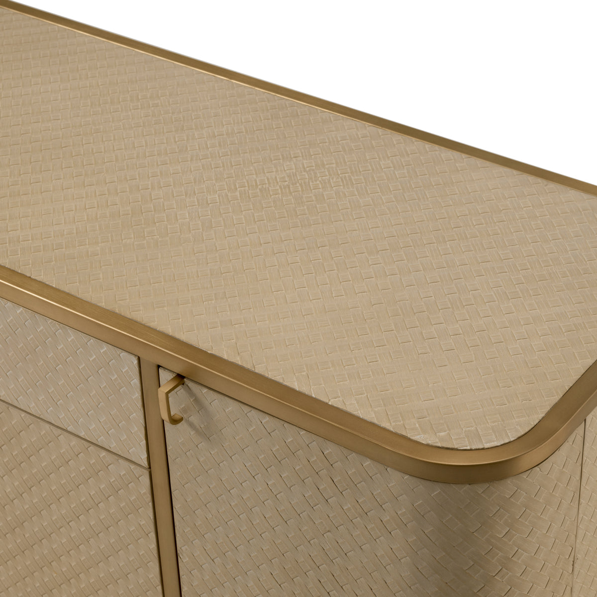 Woven Oak Dresser Napa Valley | Eichholtz Miami