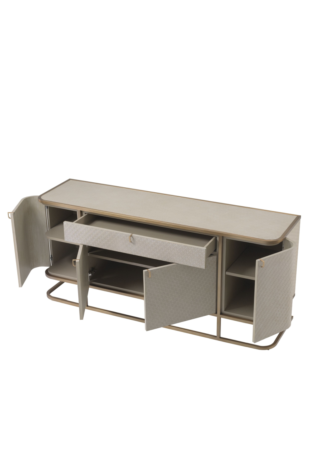 Woven Oak Dresser Napa Valley | Eichholtz Miami