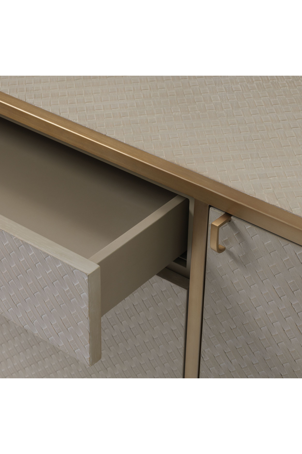 Woven Oak Dresser Napa Valley | Eichholtz Miami