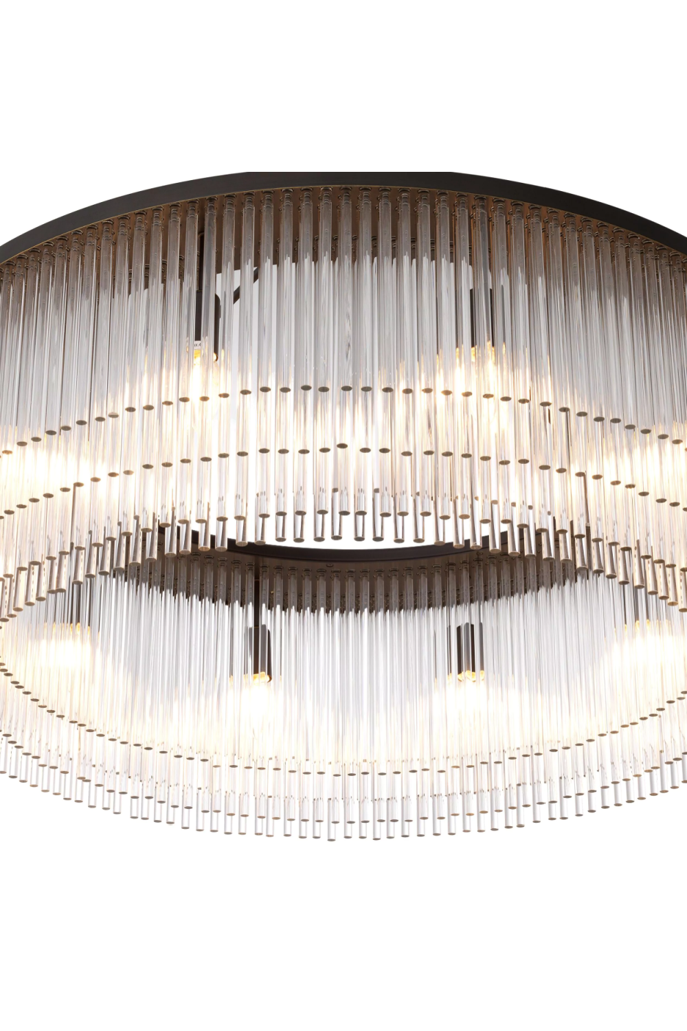 Glass Layered Chandelier L Hector | Eichholtz Miami