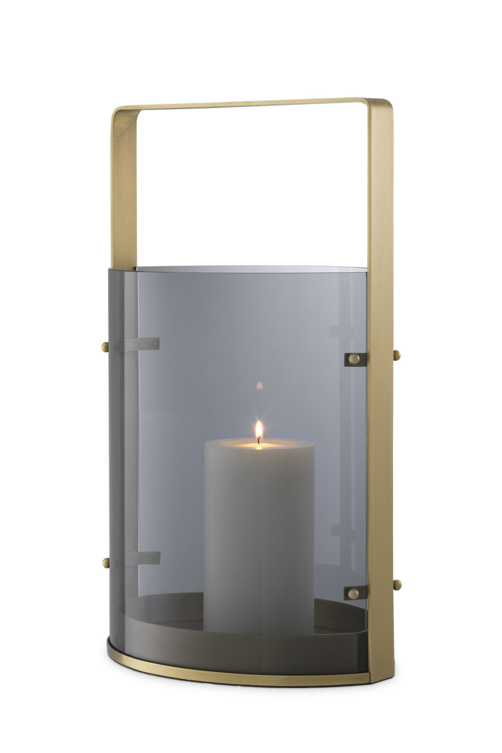 Antique Brass Hurricane Reid | Eichholtz Miami