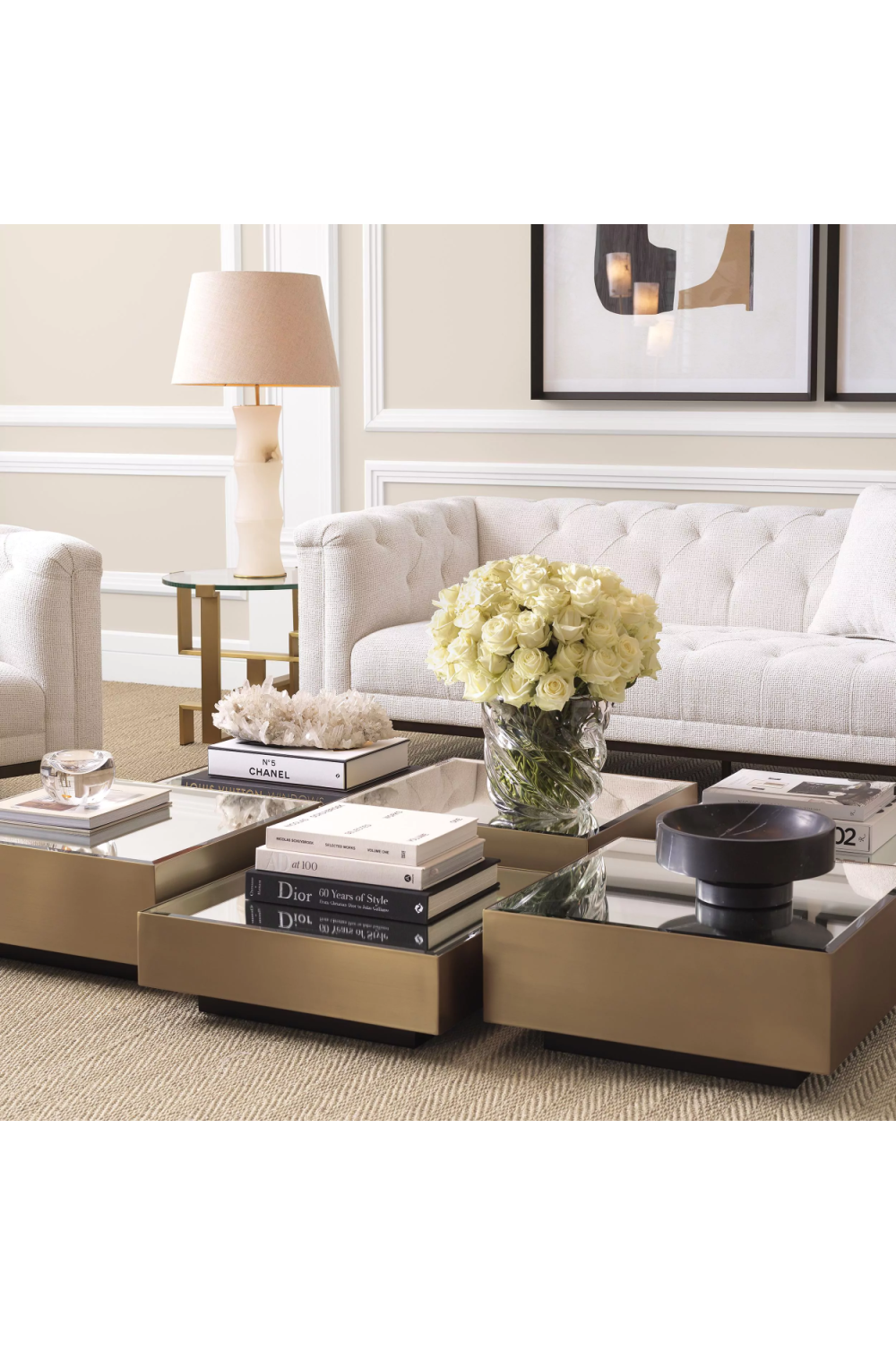 Hand-Blown Glass Vase S Angelito | Eichholtz Miami