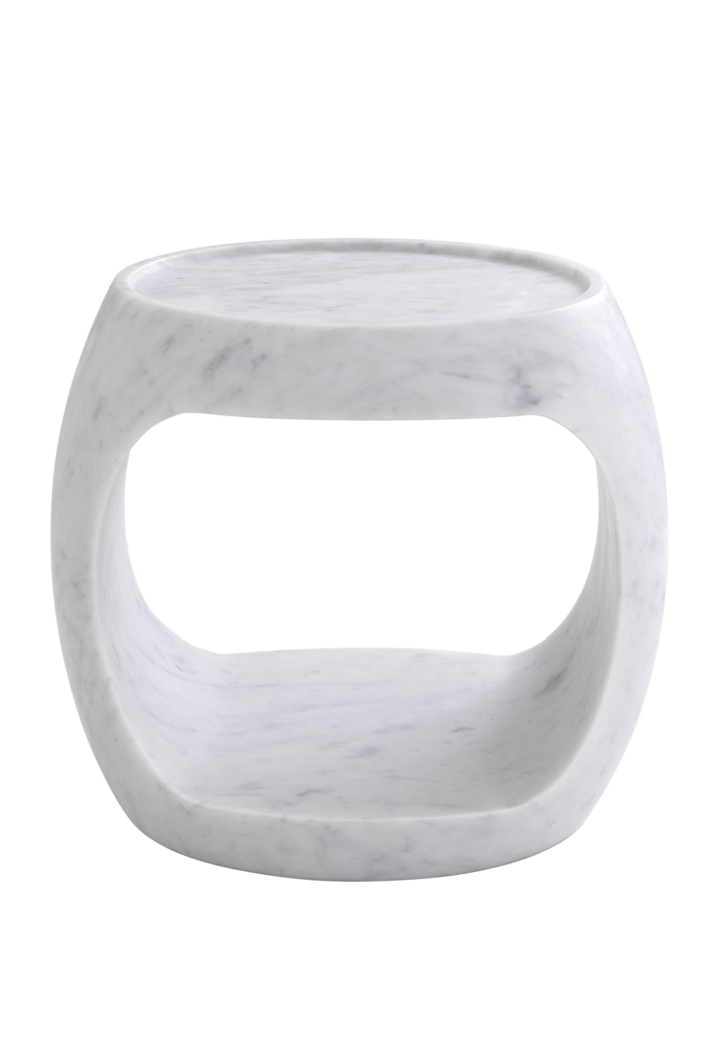 Marble Side Table Low Clipper | Eichholtz Miami