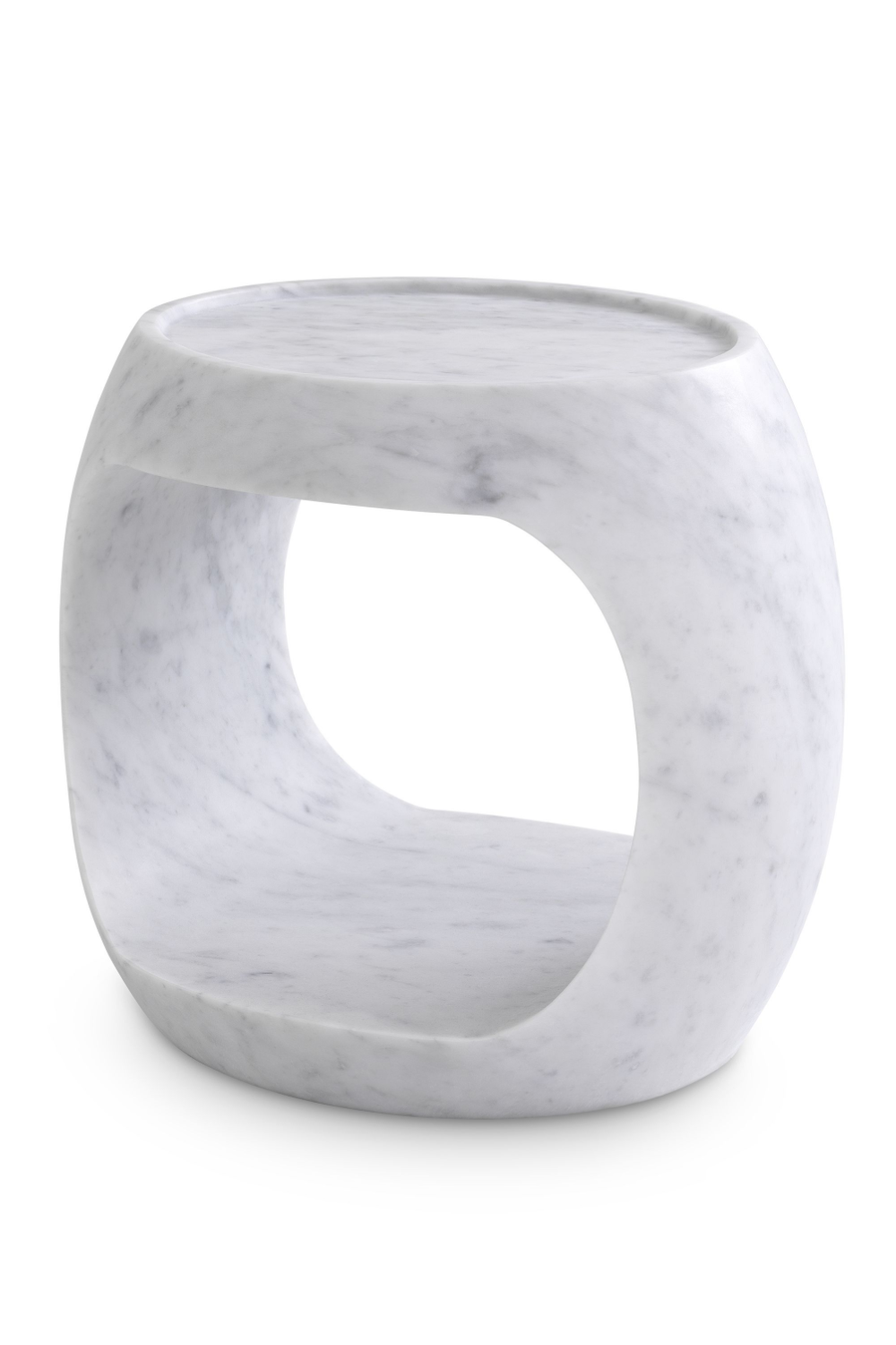 Marble Side Table Low Clipper | Eichholtz Miami