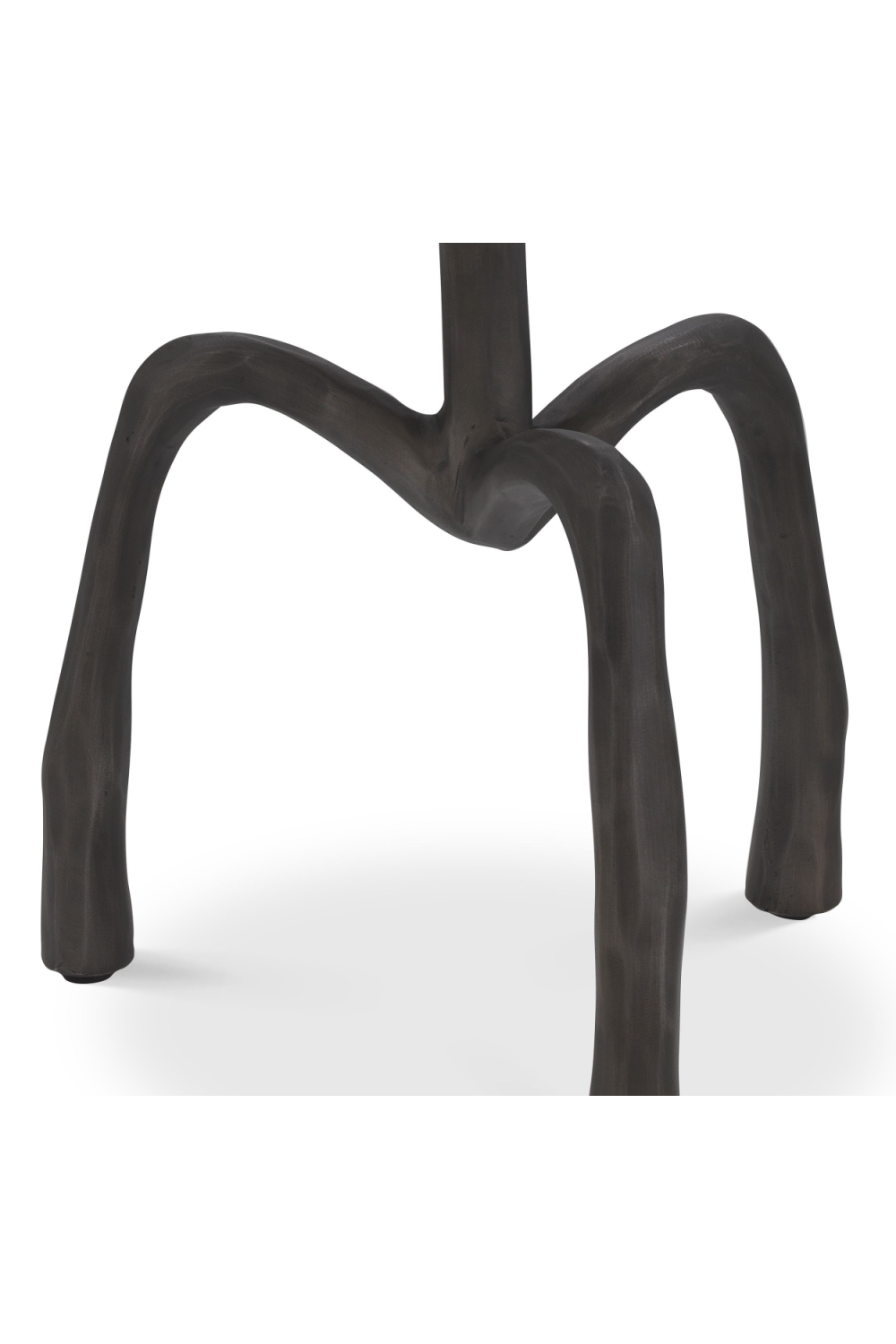 Round Bronze Side Table Kubu | Eichholtz Miami