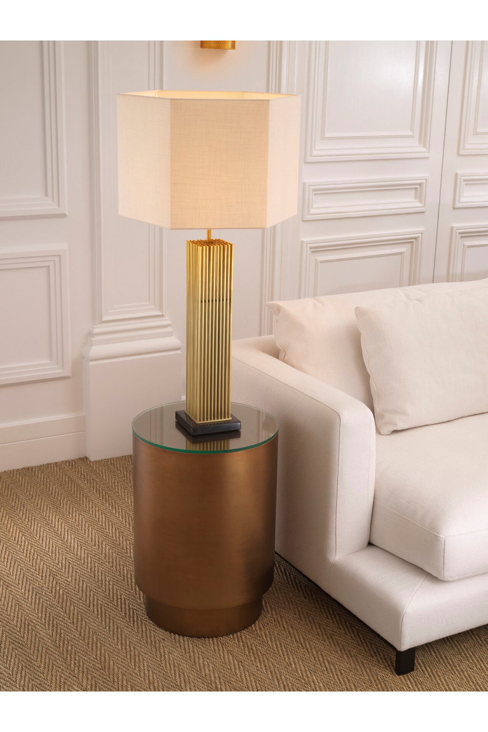Marble Base Table Lamp Viggo | Eichholtz Miami
