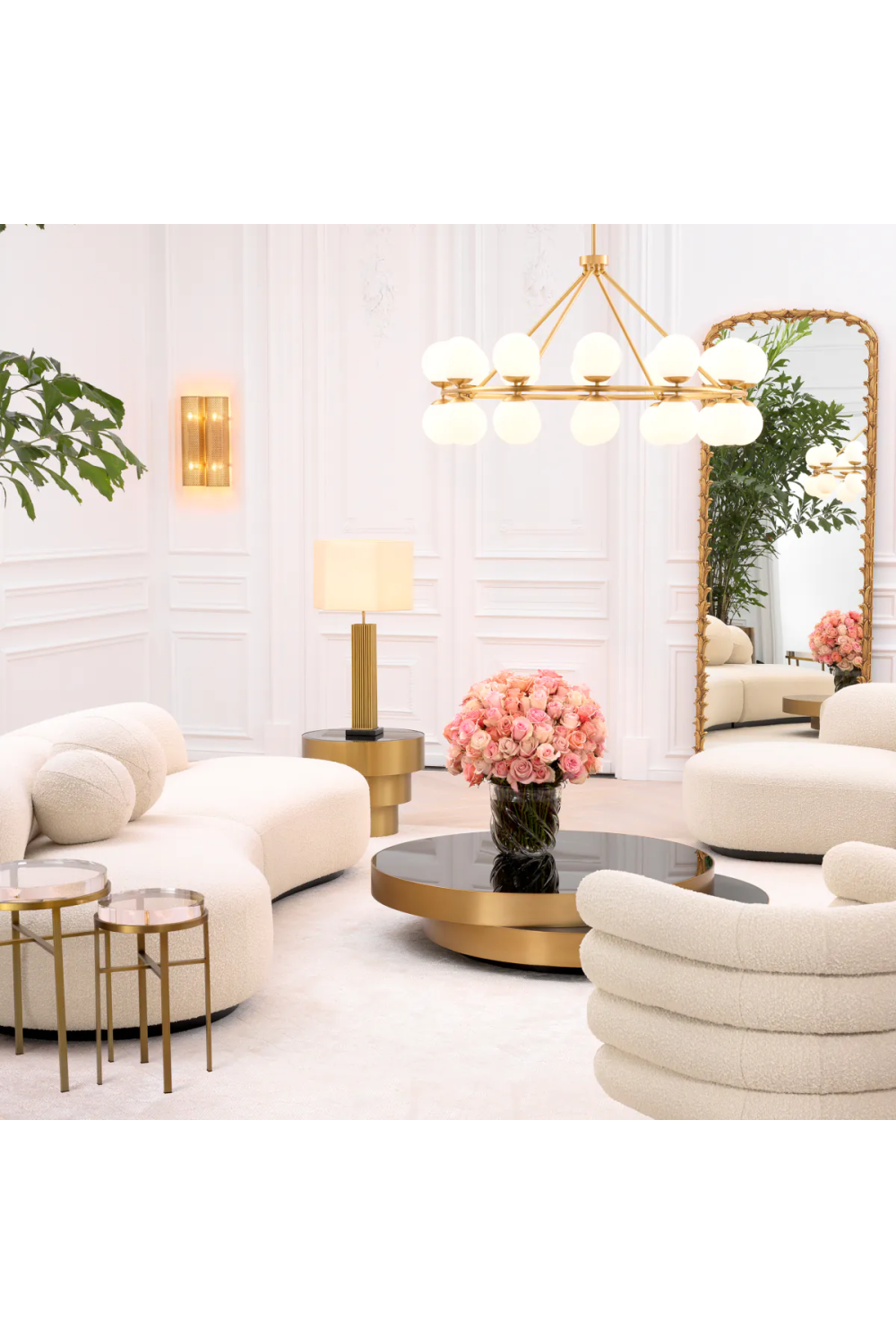 Marble Base Table Lamp Viggo | Eichholtz Miami