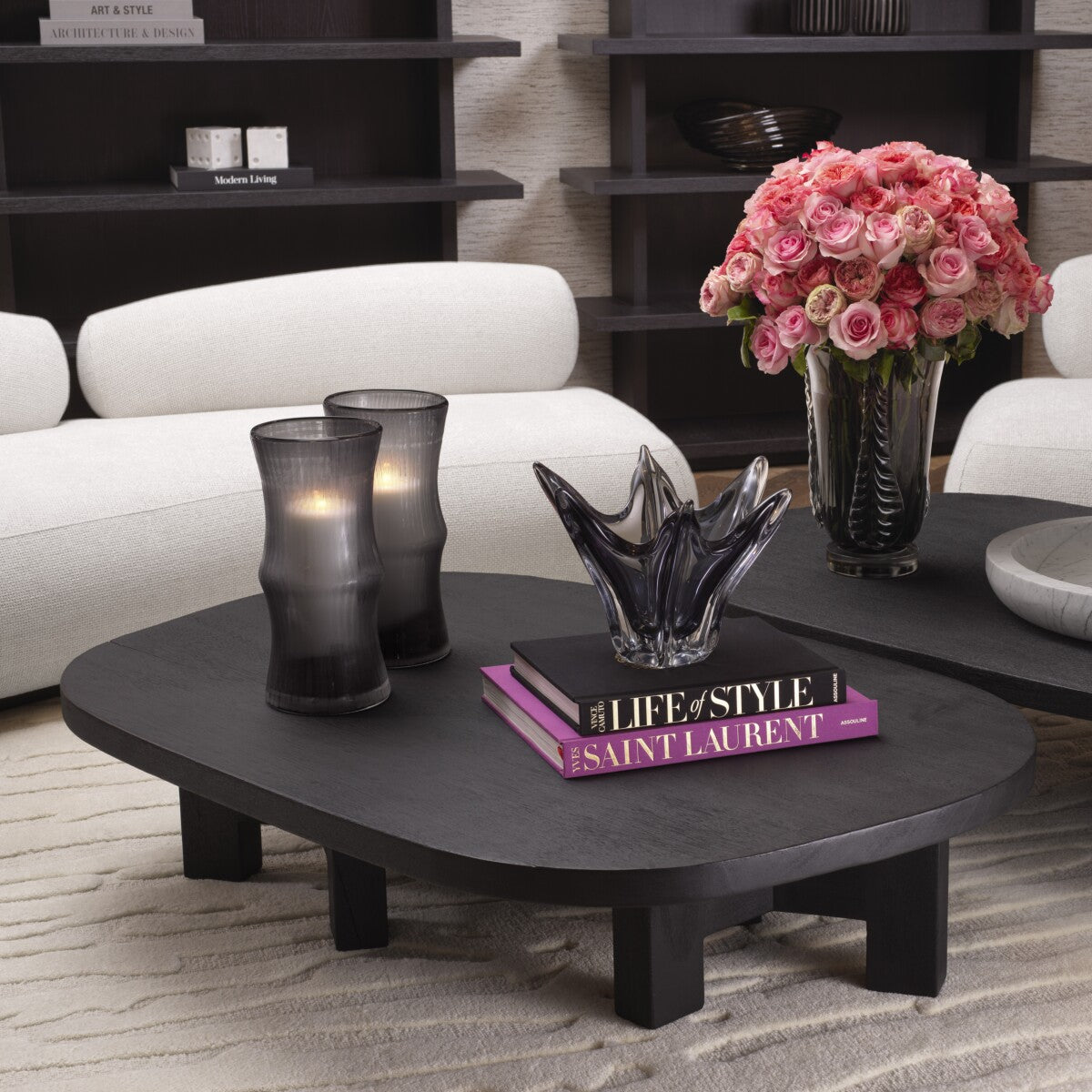 Hand Blown Glass Vase Thiara | Eichholtz Miami