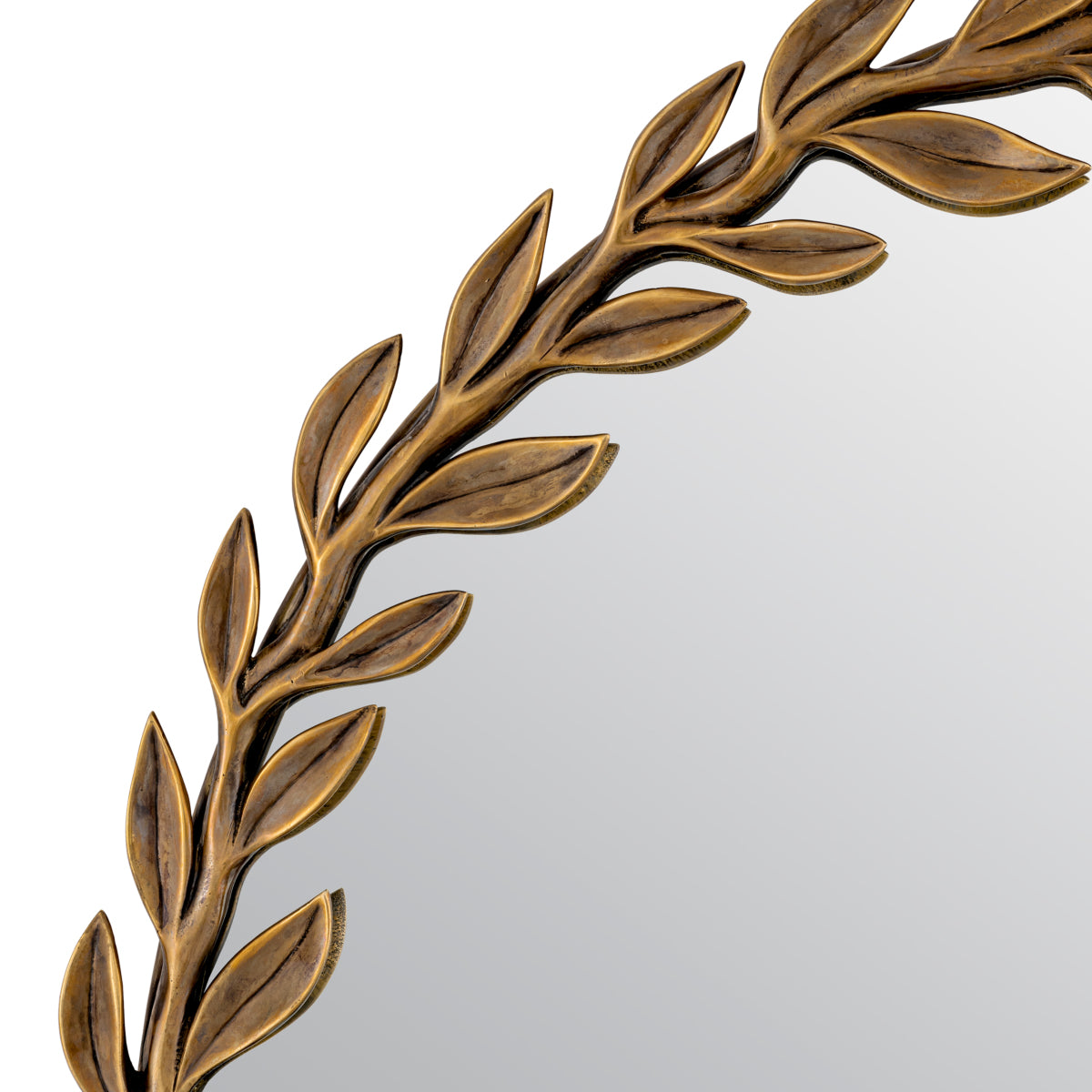 Vintage Brass Mirror Duras | Eichholtz Miami