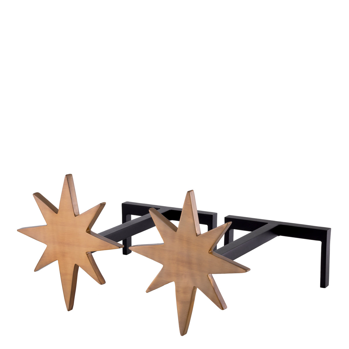 Decorative Set (2) Andiron Star | Eichholtz Miami