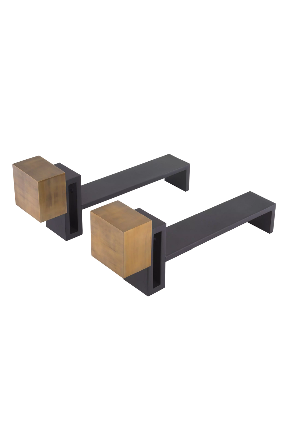 Contemporary Andiron Set (2) Chitry | Eichholtz Miami