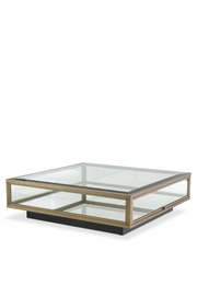 Square Glass Coffee Table Ryan | Eichholtz Miami