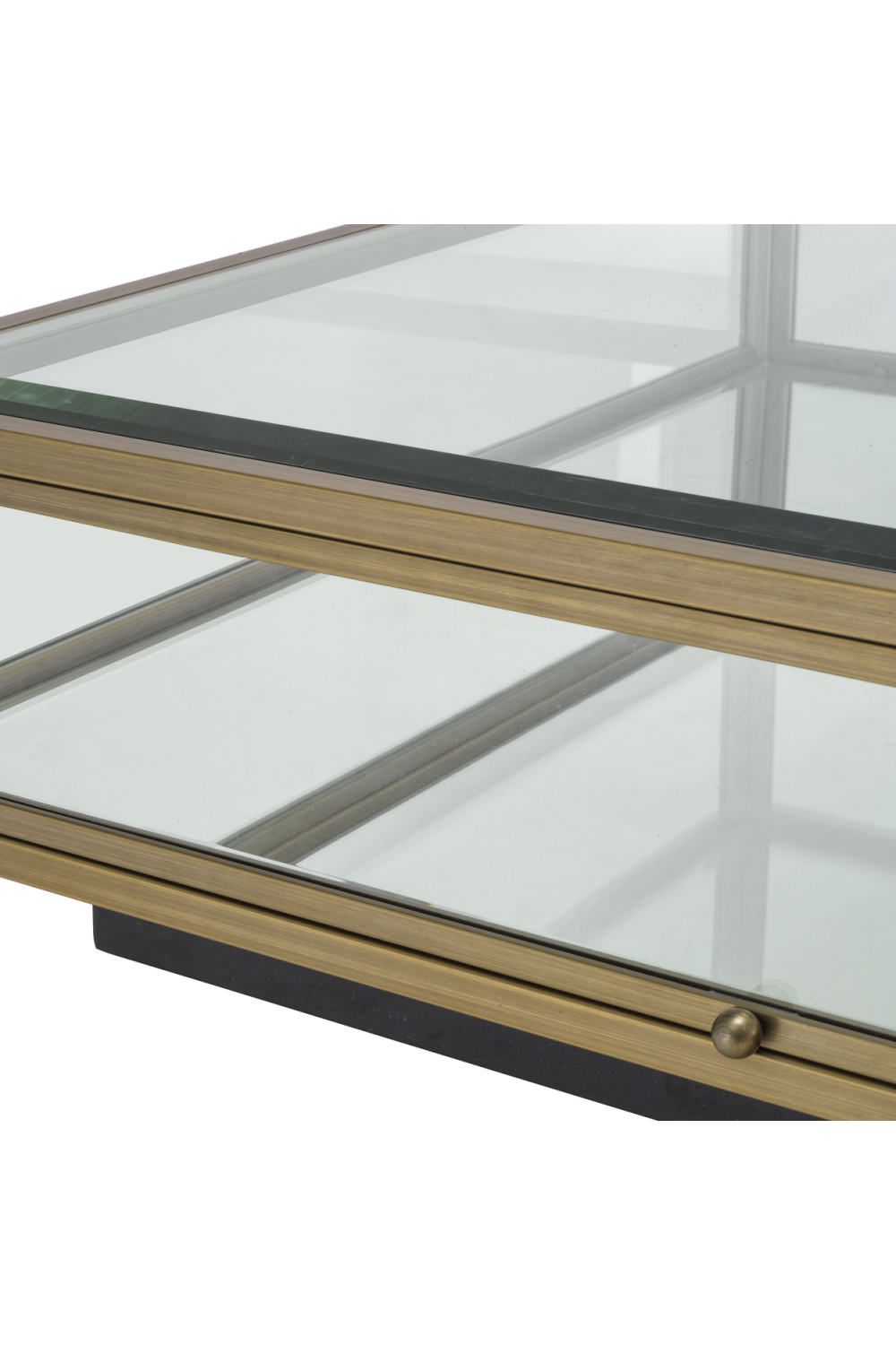 Square Glass Coffee Table Ryan | Eichholtz Miami