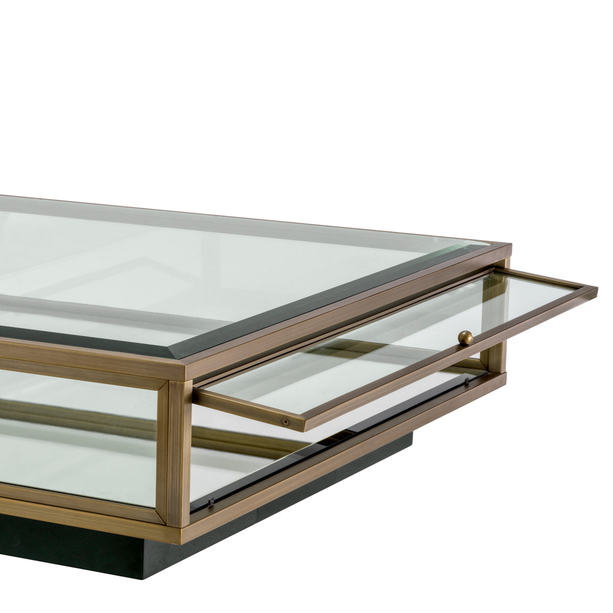 Square Glass Coffee Table Ryan | Eichholtz Miami