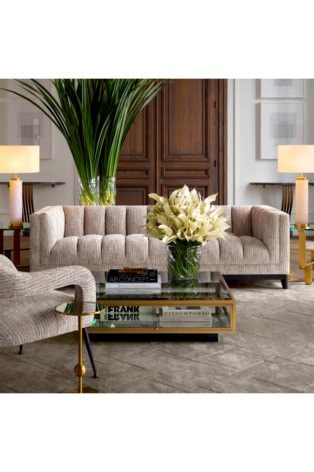 Gray Hand Woven Carpet La Belle | Eichholtz Miami