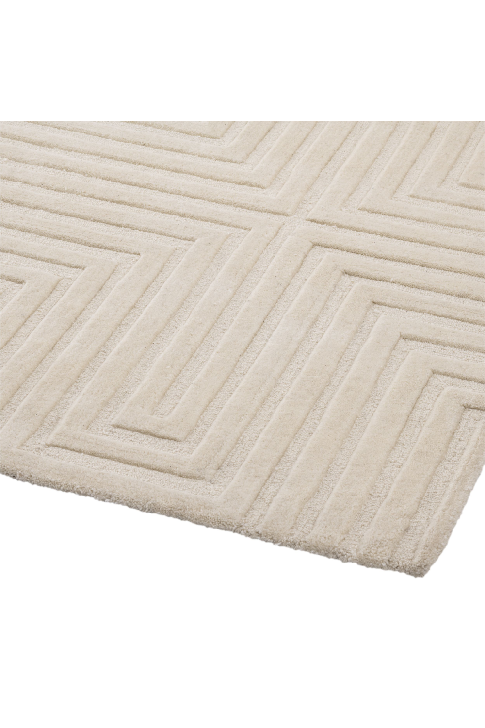 Off-White Wool Carpet Breck | Eichholtz Miami