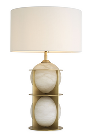 Brass Alabaster Table Lamp Eternity | Eichholtz Miami