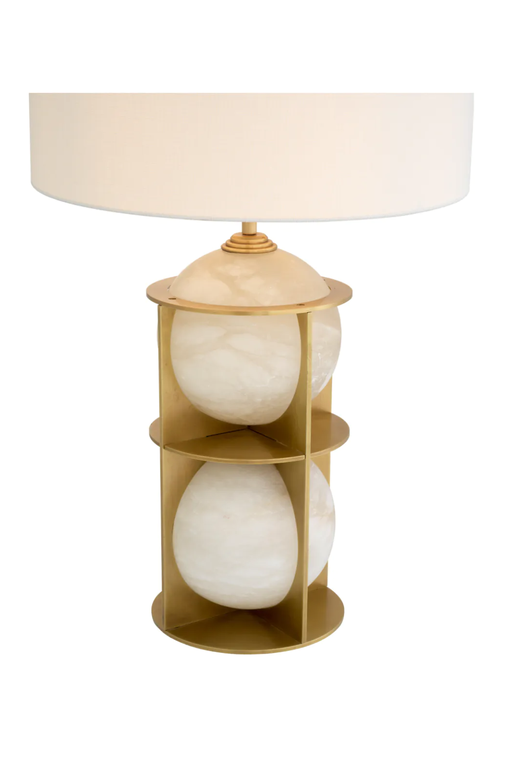 Brass Alabaster Table Lamp Eternity | Eichholtz Miami