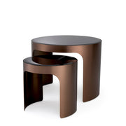 Glass Side Tables (2) Piemonte | Eichholtz Miami
