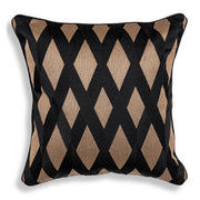Diamond Pattern Square Pillow Splender | Eichholtz Miami